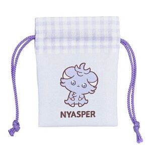 BNIB Japan Pokemon Center Original PokePeace Mini Drawstring Pouch - Espurr